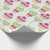 Cupcakes Wrapping Paper Cadeaupapier (Hoek)