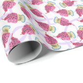 Cupcakes Wrapping Paper Cadeaupapier (Rol Hoek)