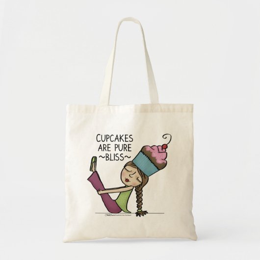 Cupcakes zijn Pure Bliss Tote Bag (Voorkant)