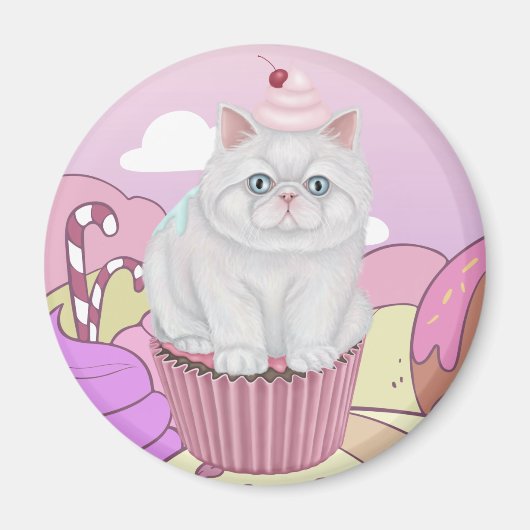 Cupcat Magneet (Voorkant)