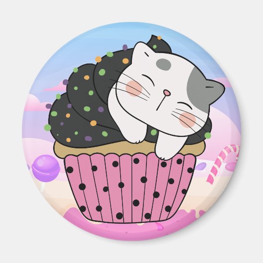 Cupcat Magnet (Voorkant)