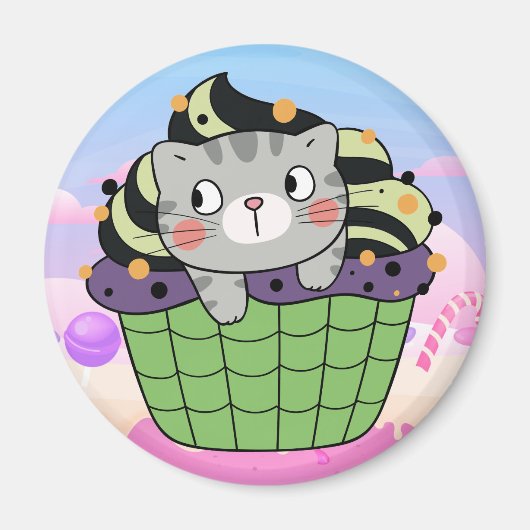 Cupcat Magnet (Voorkant)