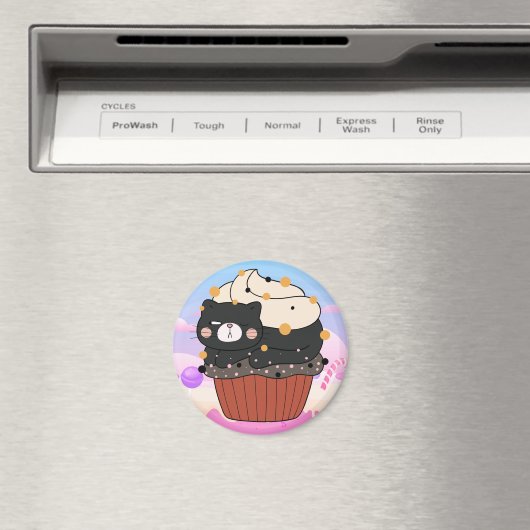 Cupcat Magnet (Insitu (Vaatwasser))