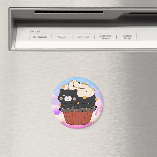 Cupcat Magnet (Insitu (Vaatwasser))