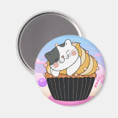 Cupcat Magnet (Voorkant / Achterkant)