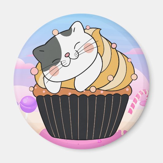 Cupcat Magnet (Voorkant)
