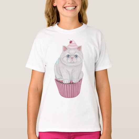 Cupcat T-shirt (Voorkant)