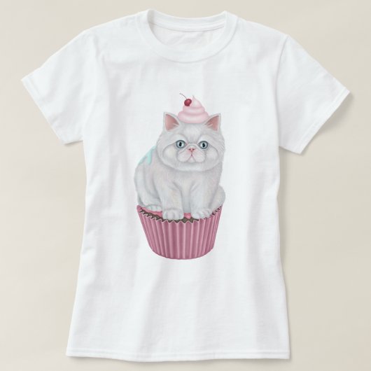 Cupcat T-shirt (Design voorkant)