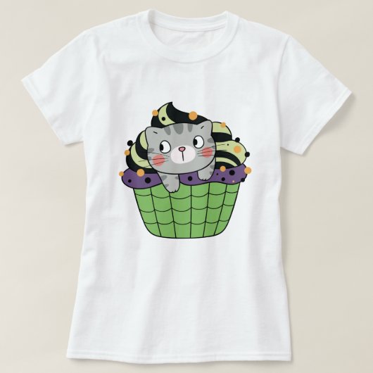 Cupcat T-Shirt (Design voorkant)