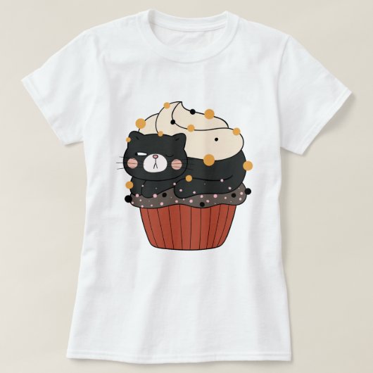 Cupcat T-Shirt (Design voorkant)