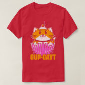 CupCayt Pastry Bake Cake Baking Baker Cat Kitten T-shirt (Design voorkant)