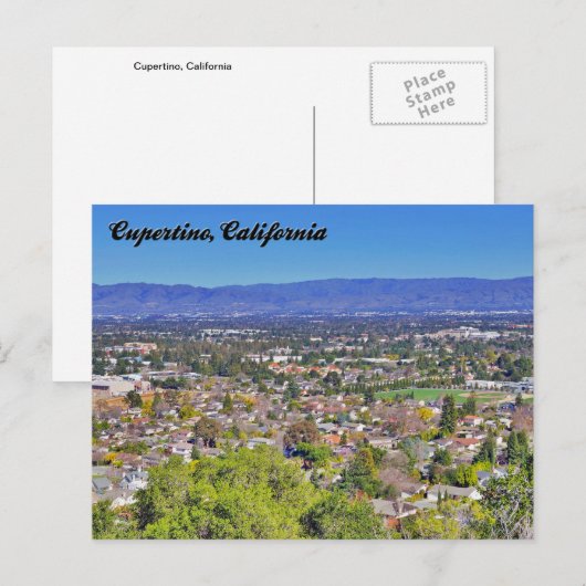 Cupertino, Californië-Briefkaart Briefkaart (Voorkant / Achterkant)