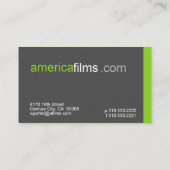 Cupertino Gray ii Visitekaartje (Achterkant)