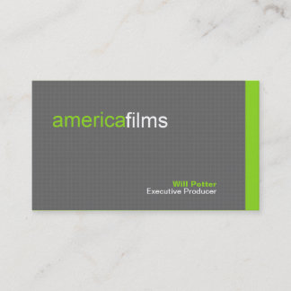 Cupertino Gray Visitekaartje