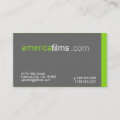 Cupertino Gray Visitekaartje (Achterkant)