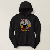 Cuphead Circle Shadow Profile  Hoodie (Design voorkant)