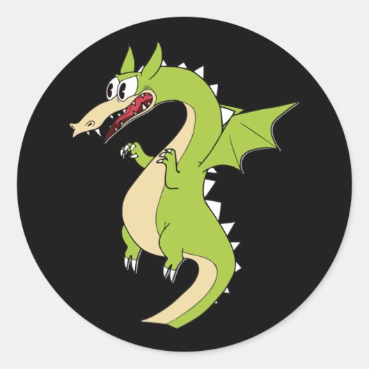 Cuphead Dragon (grim Matchstick) Sticker (Voorkant)
