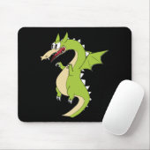 Cuphead Dragon (grim Matchstick) Sticker Muismat (Met muis)