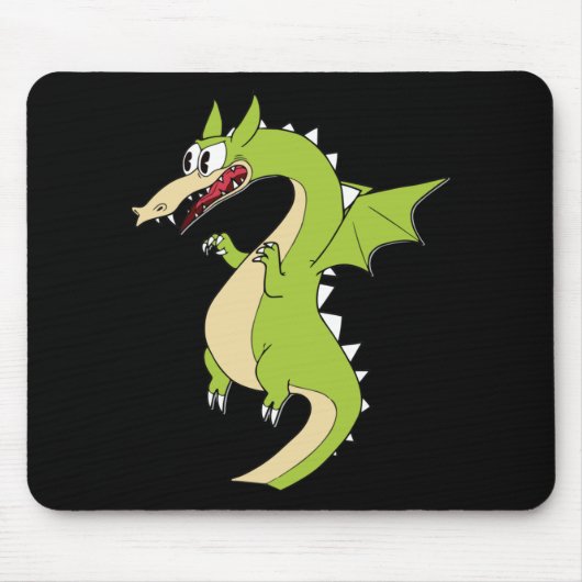 Cuphead Dragon (grim Matchstick) Sticker Muismat (Voorkant)