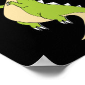 Cuphead Dragon (grim Matchstick) Sticker Poster (Hoek)