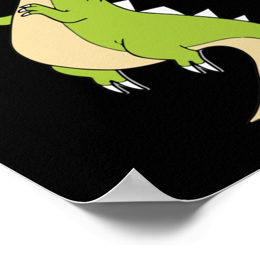 Cuphead Dragon (grim Matchstick) Sticker Poster (Hoek)