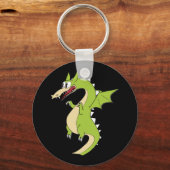 Cuphead Dragon (grim Matchstick) Sticker Sleutelhanger (Voorkant)
