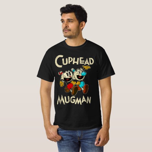 Cuphead klassiek t-shirt (Voorkant volledig)
