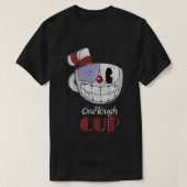 Cuphead One Tough Cup Black Eye Wink Premium T-shirt (Design voorkant)