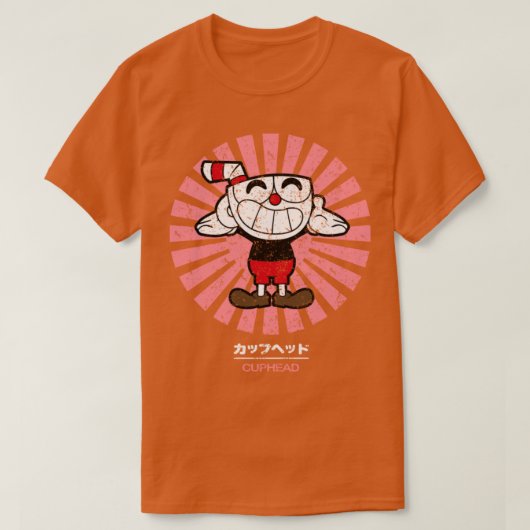 Cuphead Retro  T-shirt (Design voorkant)