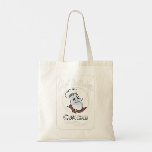 Cuphead The Delicious Last Course Chef Saltbaker P Tote Bag (Achterkant)
