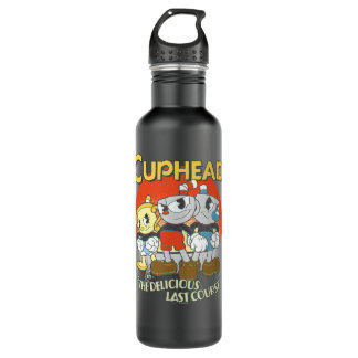 Cuphead The Delicious Last Course Group Poster Waterfles