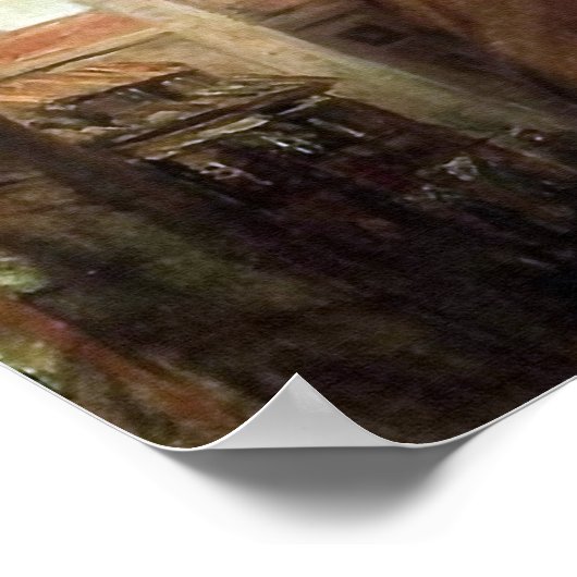 Cupid als een koppeljongen poster (Hoek)