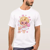 Cupid and Bunny Dance T-shirt (Voorkant)