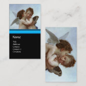 Cupid and Psyche as Children / Angels First Kiss Visitekaartje (Voorkant / Achterkant)