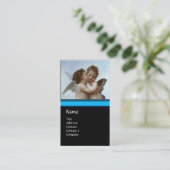 Cupid and Psyche as Children / Angels First Kiss Visitekaartje (Staand voorkant)