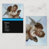 Cupid and Psyche as Children / Angels First Kiss Visitekaartje (Voorkant / Achterkant)