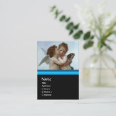 Cupid and Psyche as Children / Angels First Kiss Visitekaartje (Staand voorkant)