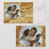 Cupid and Psyche as Children Parchment Visitekaartje (Voorkant / Achterkant)