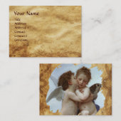 Cupid and Psyche as Children Parchment Visitekaartje (Voorkant / Achterkant)