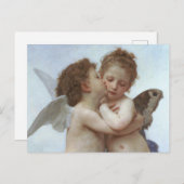 Cupid and Psyche as children - William Bouguereau Briefkaart (Voorkant / Achterkant)