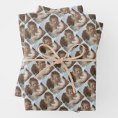 Cupid and Psyche as children - William Bouguereau Inpakpapier Vel (In situ)