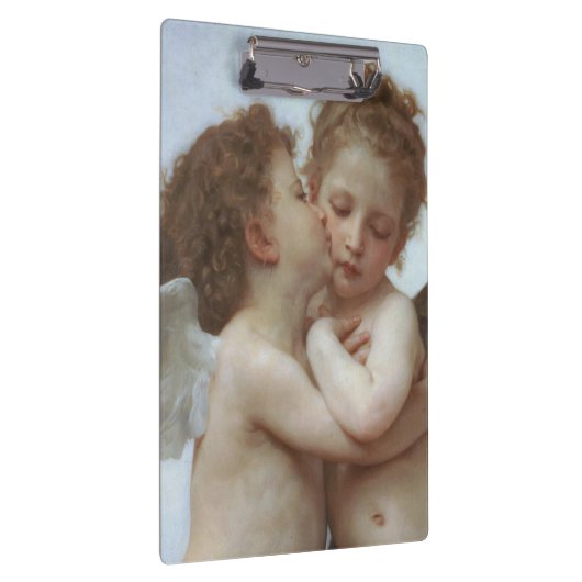 Cupid and Psyche as children - William Bouguereau Klembord (Rechts)