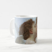 Cupid and Psyche as children - William Bouguereau Koffiemok (Voorkant links)