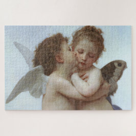 Cupid and Psyche as children - William Bouguereau Legpuzzel