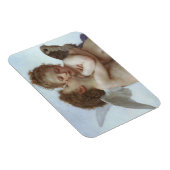 Cupid and Psyche as children - William Bouguereau Magneet (Rechterzijde)