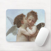 Cupid and Psyche as children - William Bouguereau Muismat (Met muis)
