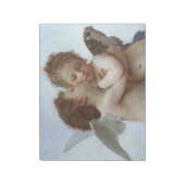 Cupid and Psyche as children - William Bouguereau Notitieblok (Linkerzijde)