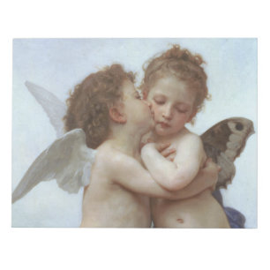 Cupid and Psyche as children - William Bouguereau Notitieblok