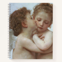 Cupid and Psyche as children - William Bouguereau Notitieboek