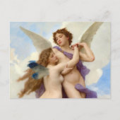 Cupid and Psyche  Bouguereau Briefkaart (Voorkant)